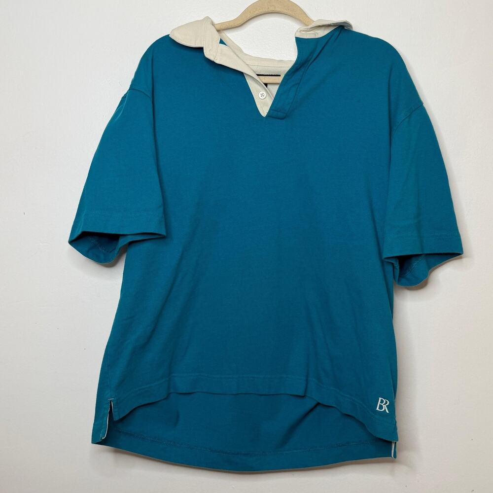Banana Republic Men’s Polo Shirt – Blue – Size L